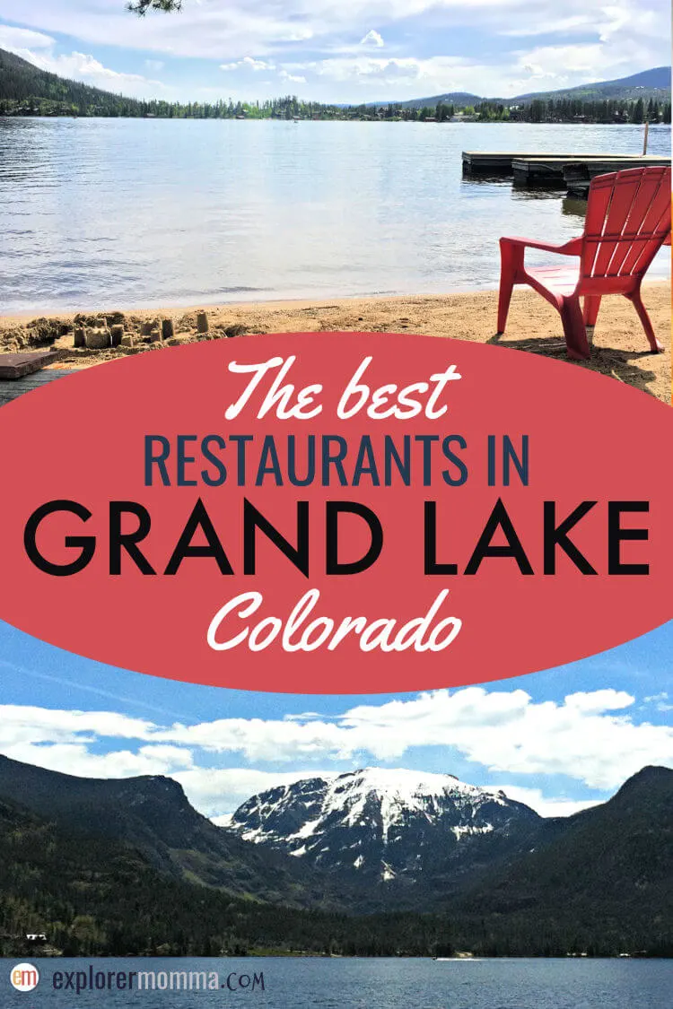 The best family-friendly restaurants in Grand Lake CO. From coffee shops to BBQ, you'll find Grand Lake restaurants to love. #familytravel #coloradovacations #grandlakeco