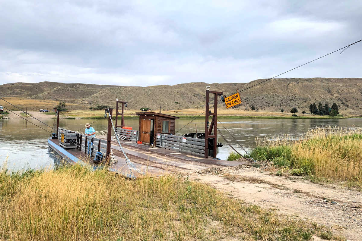 Carter's Crossing, near Fort Benton Montana