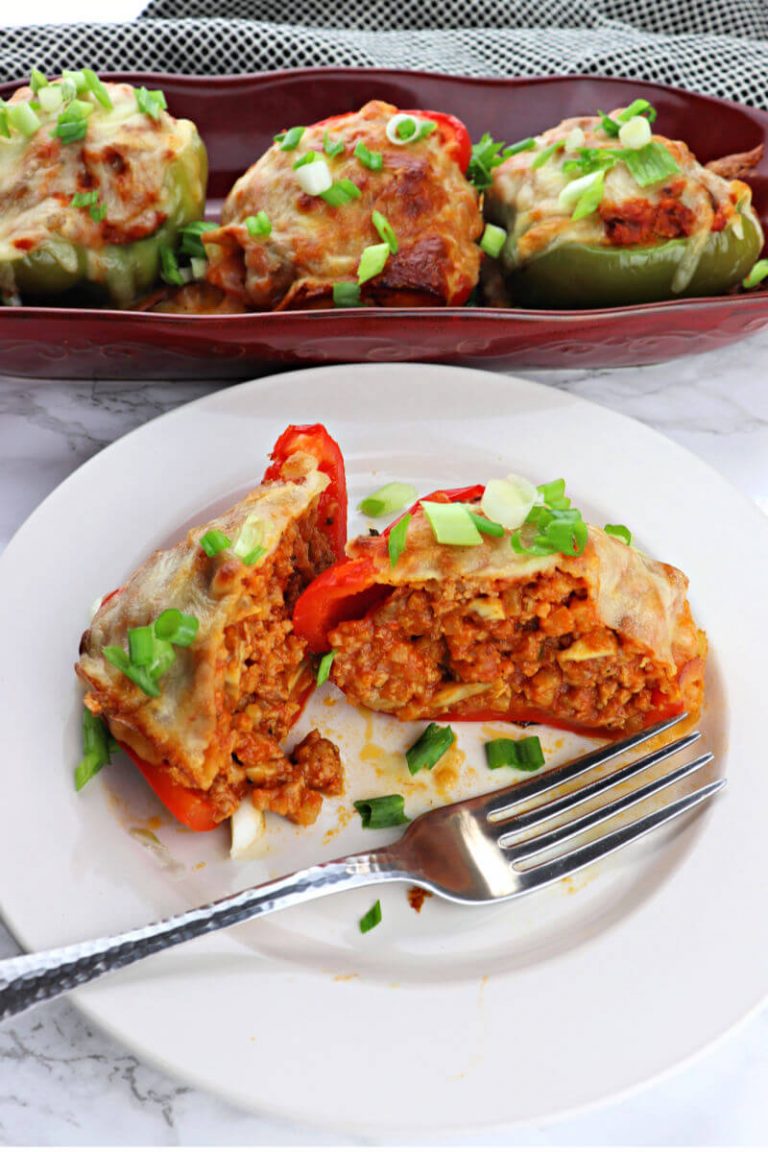 Keto Sausage Stuffed Peppers {Low Carb} Explorer Momma