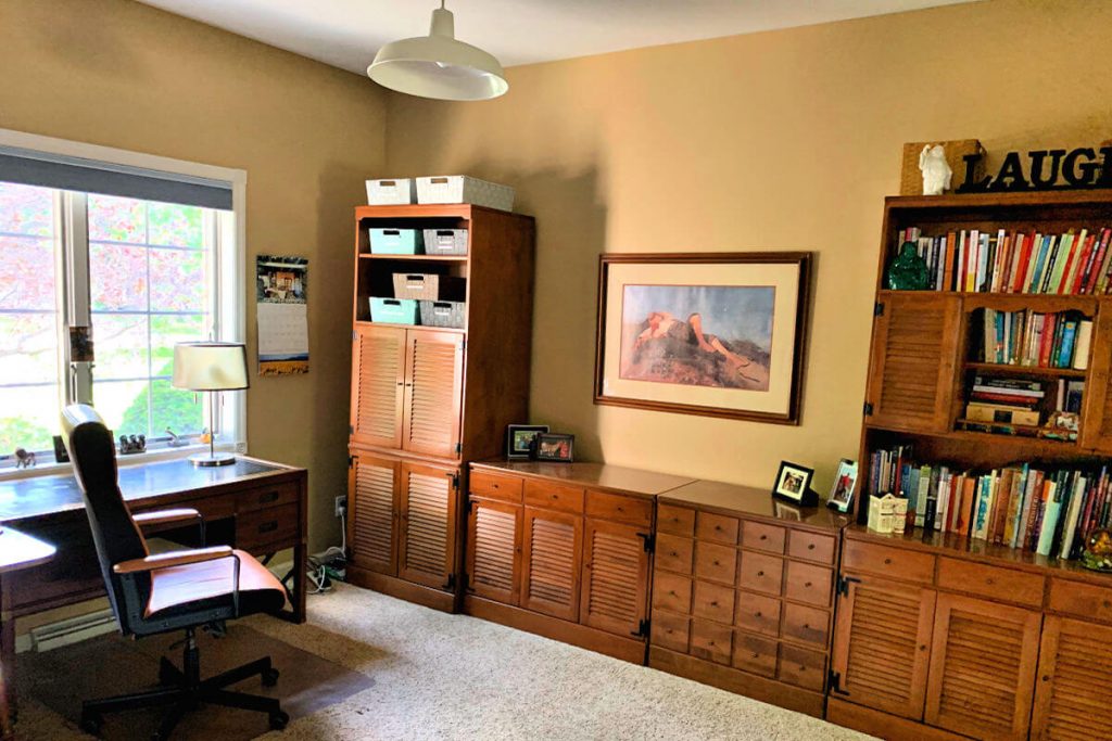 Meet the author Brenda Felber's writing office