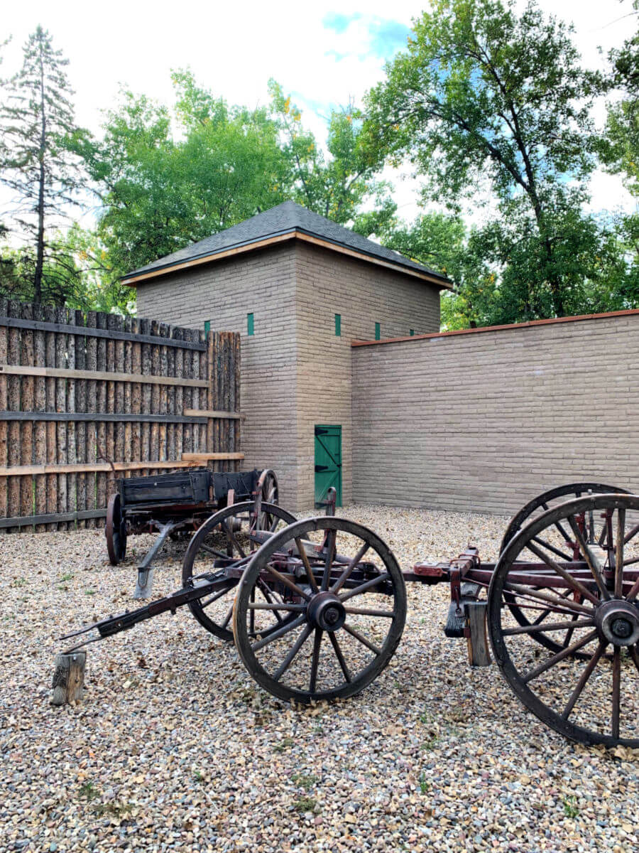 Historic Old For Benton Trading Post and Museum, Montana #fortbenton #visitmontana