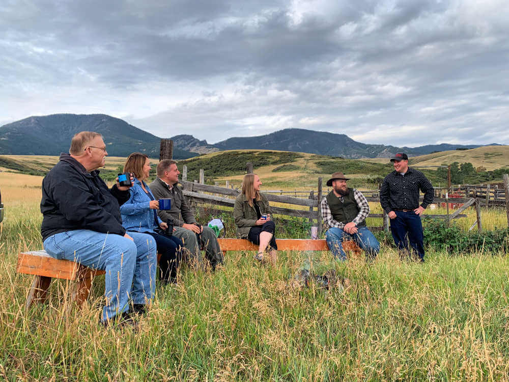 Goshawk Ecotours around the campfire #goshawkecotours