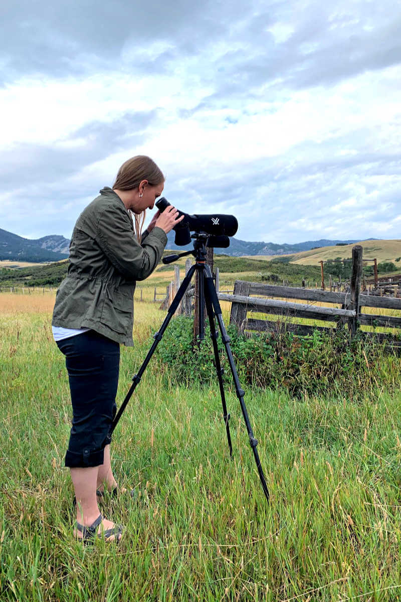 Lauren at Goshawk Ecotours, Things to do in Great Falls MT #goshawkecotours