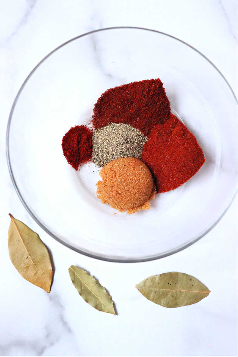 Spices for the keto rib rub #ketospice #ketorub #ketorecipes