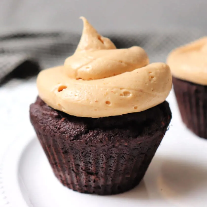 Divinely decadent keto peanut butter frosting is perfect for a low carb birthday treat or special occasion. #ketotreats #ketobirthday #ketorecipes