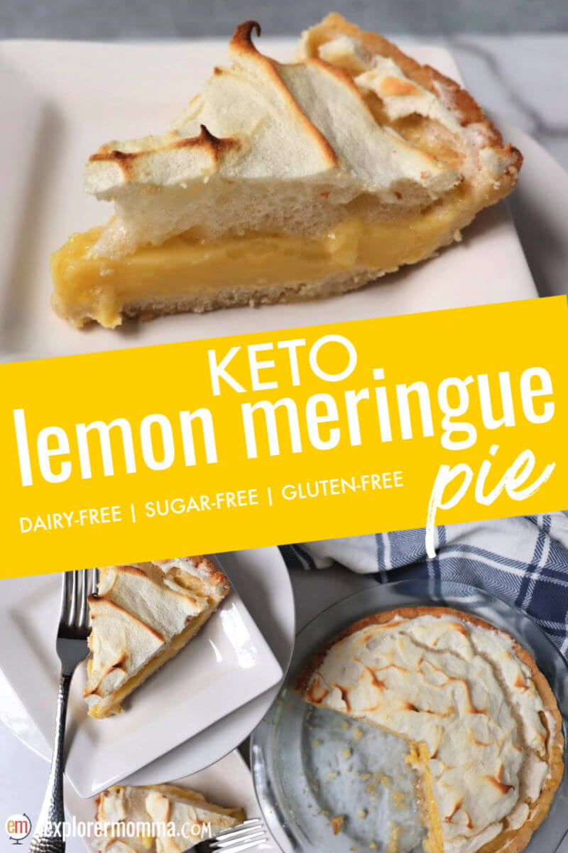 Keto Lemon Meringue Pie Explorer Momma