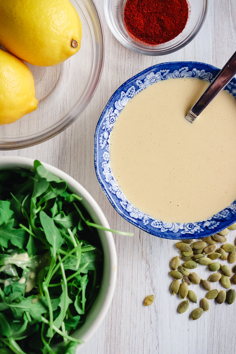 Keto tahini dressing ingredients