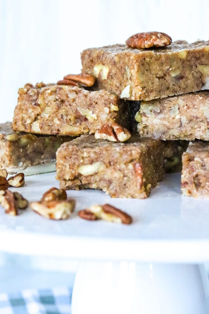 Easy Keto Pecan Pie Bars Explorer Momma