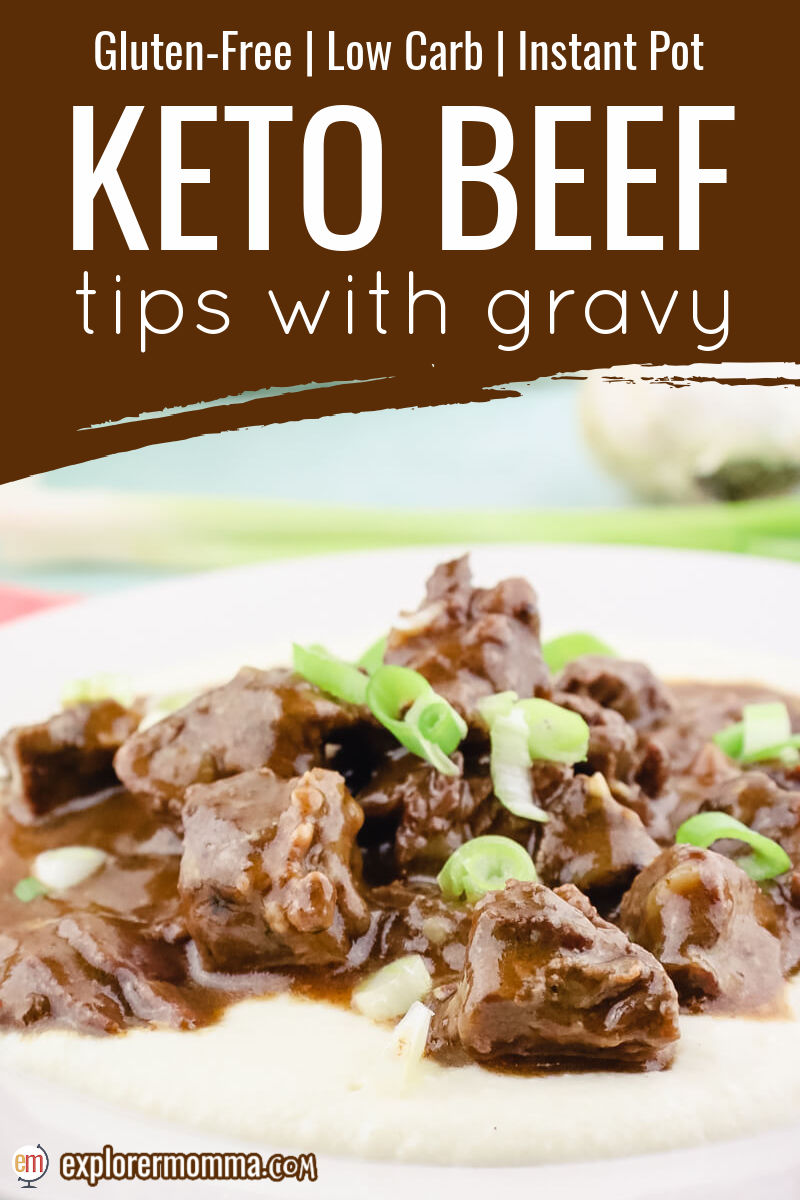 Easy Keto Beef Tips With Gravy Explorer Momma