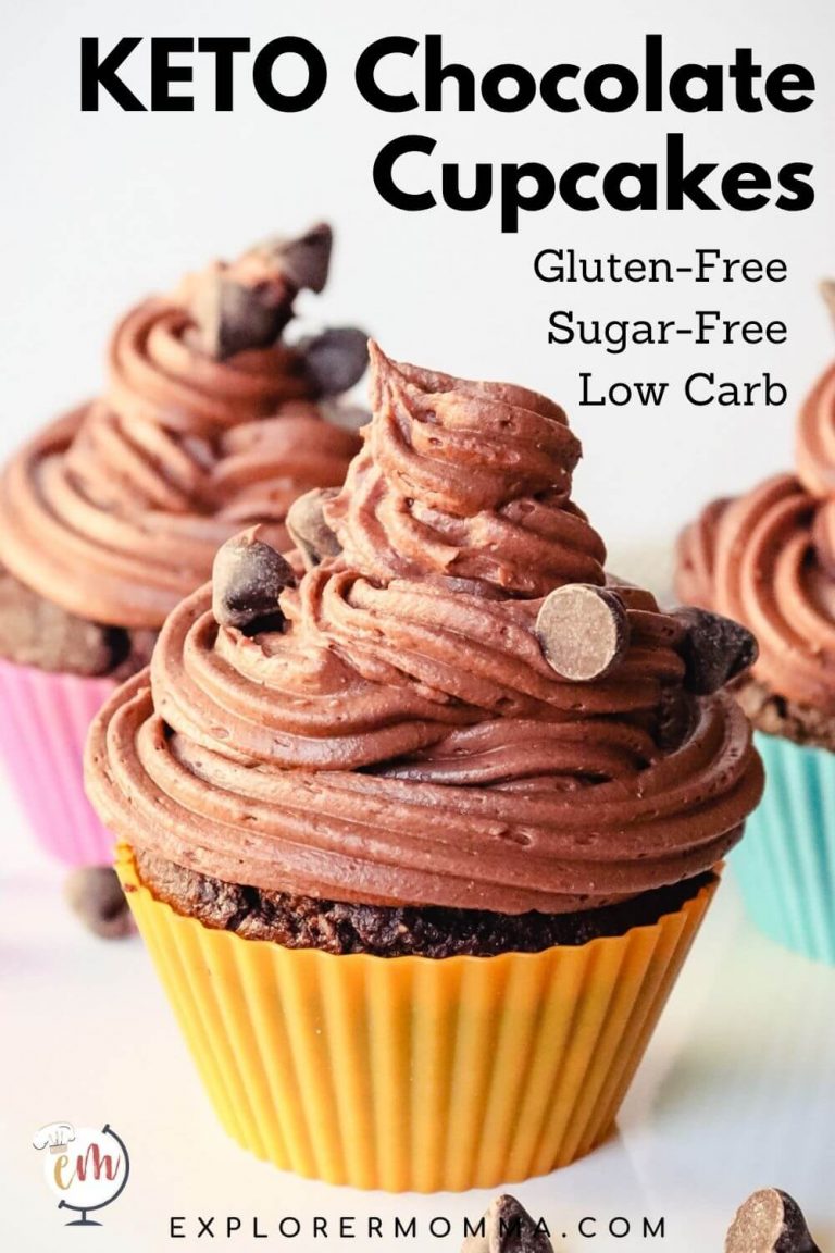 Keto Chocolate Cupcakes {Low Carb} Explorer Momma