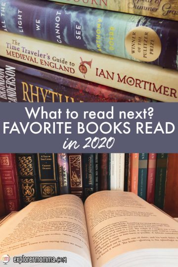 What should I read next? Favorite books read in 2020 - Explorer Momma
