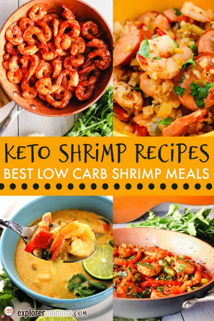 Keto Shrimp Recipes - Best Easy Low Carb Shrimp Meals | Explorer Momma