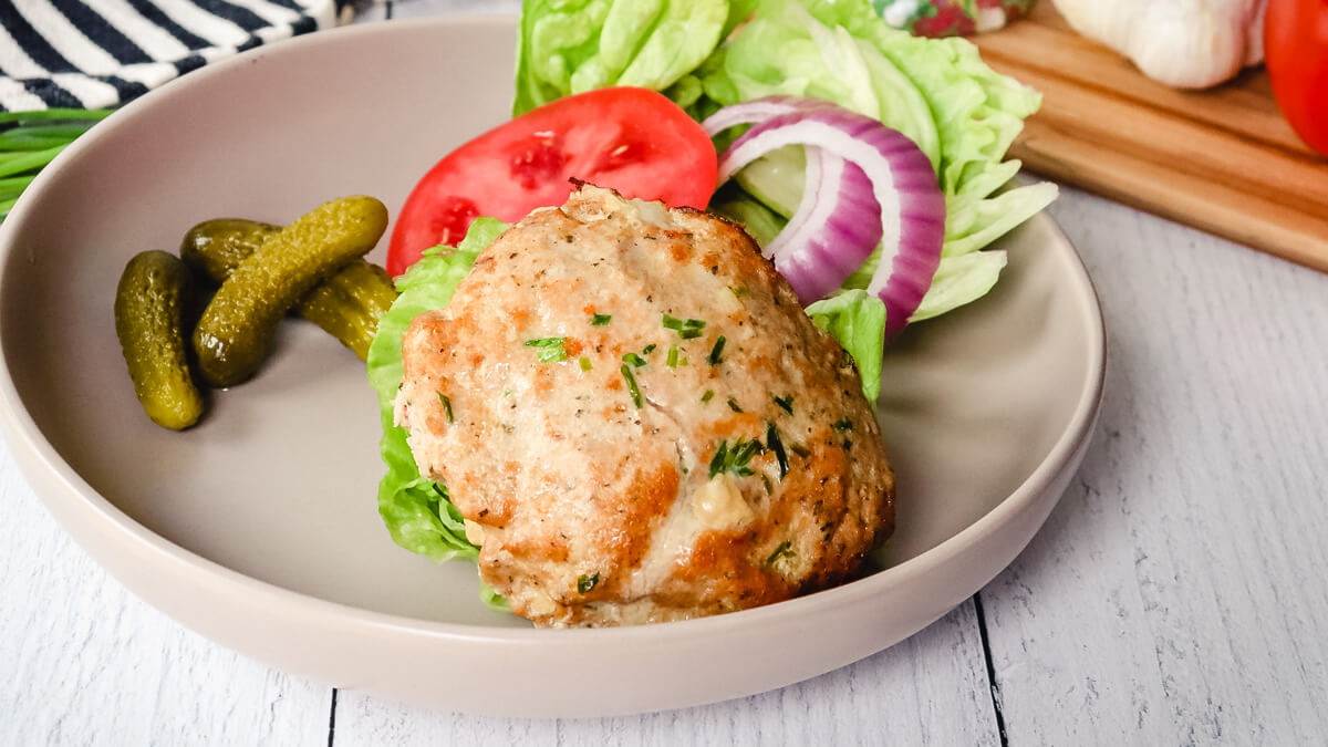 Healthy Zucchini Turkey Burgers {Low Carb}