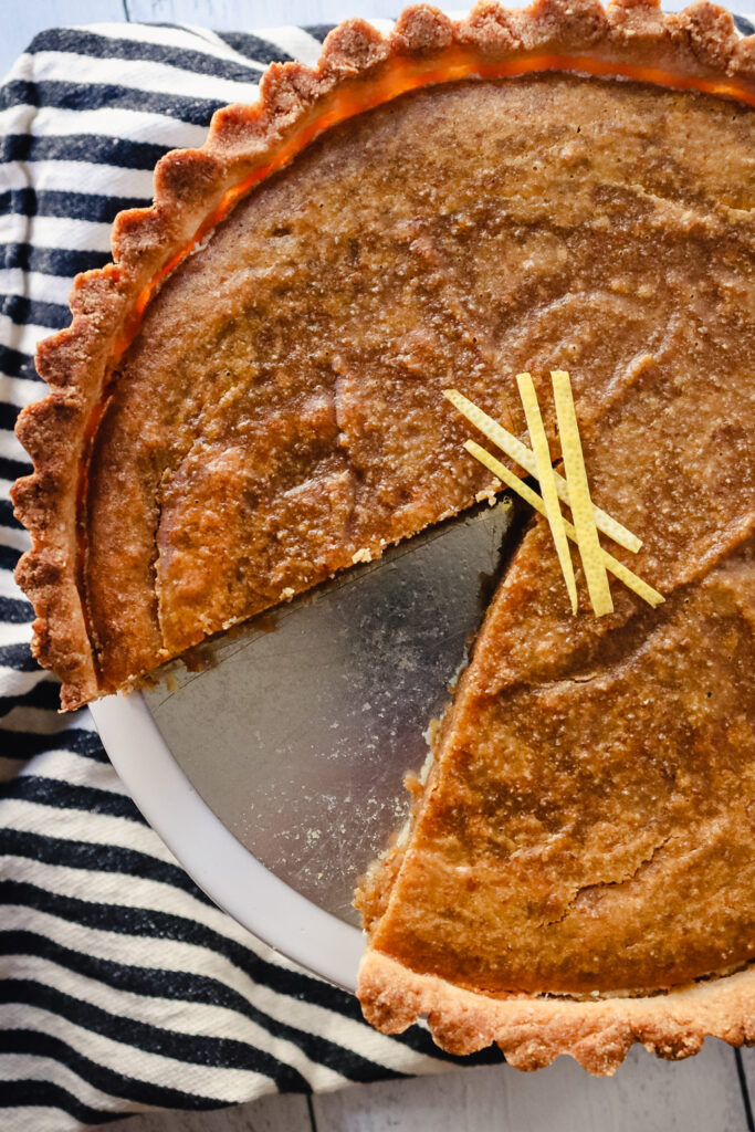 Keto Treacle Tart Inspired by Harry Potter - Explorer Momma