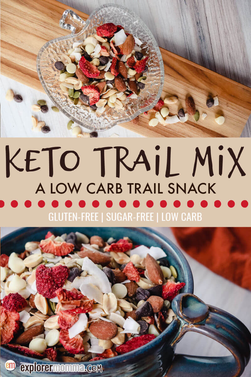 Easy Sweet Keto Trail Mix {Low Carb} Explorer Momma
