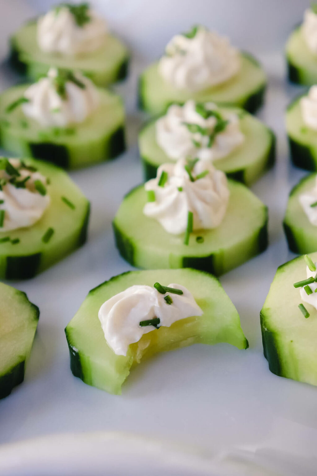 Easy Keto Cucumber Bites {Low Carb} Explorer Momma