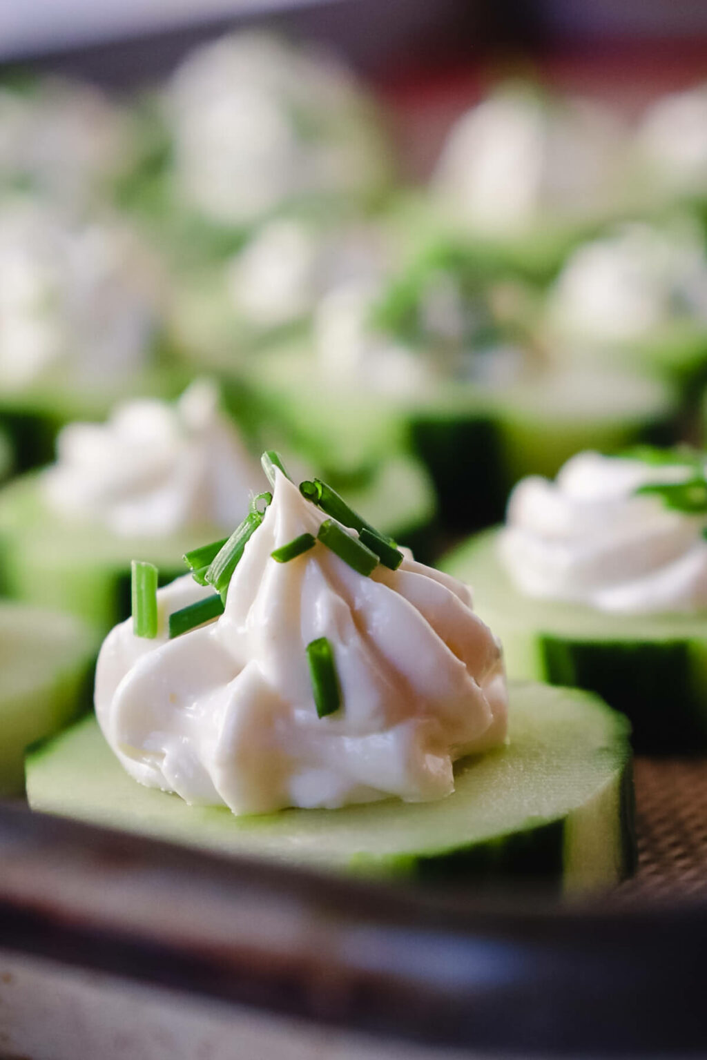 Easy Keto Cucumber Bites {Low Carb} - Explorer Momma