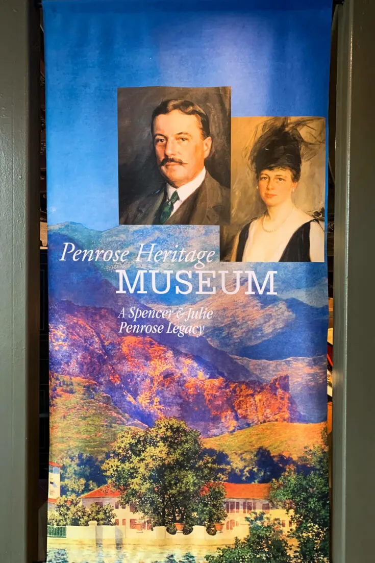 Penrose Heritage Museum display