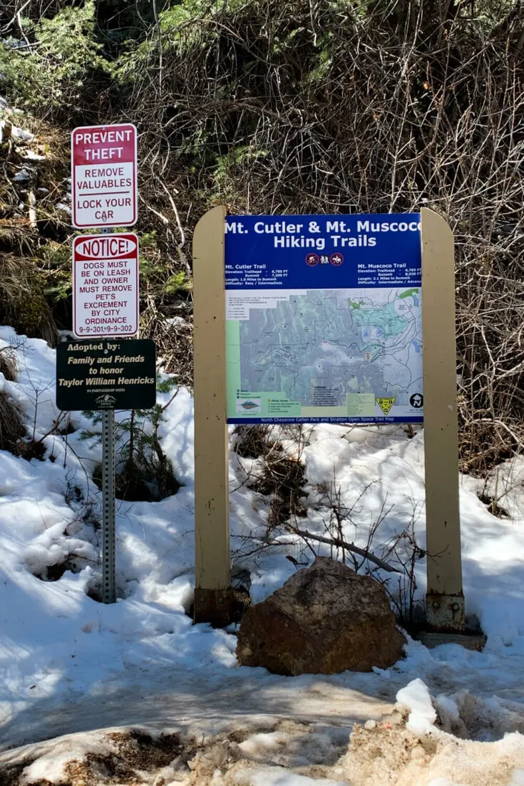 Mt Cutler sign