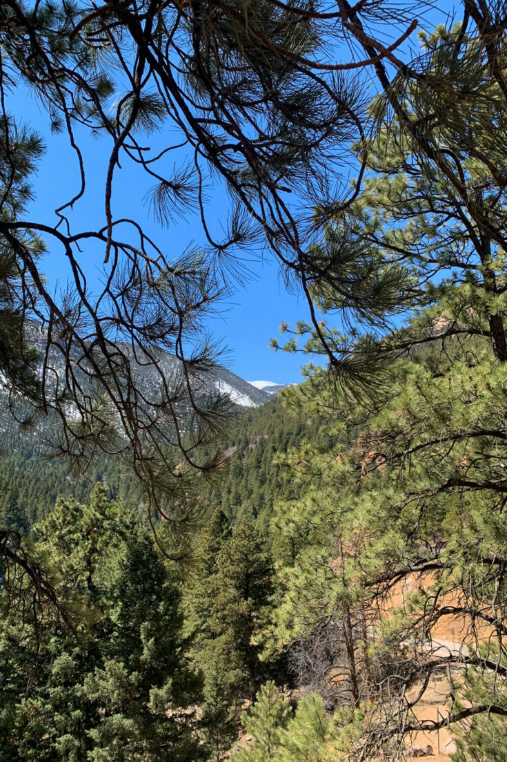 View from the Seven Bridges Trail