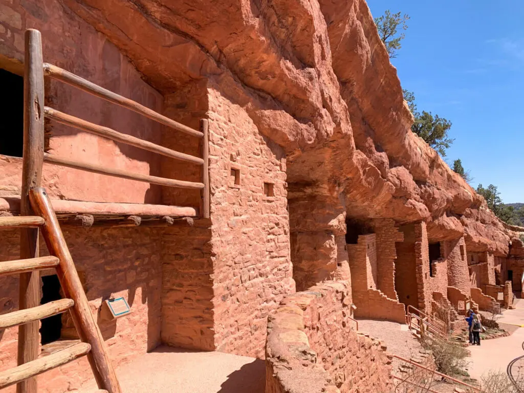 View of the Manitou Cliff Dwellings