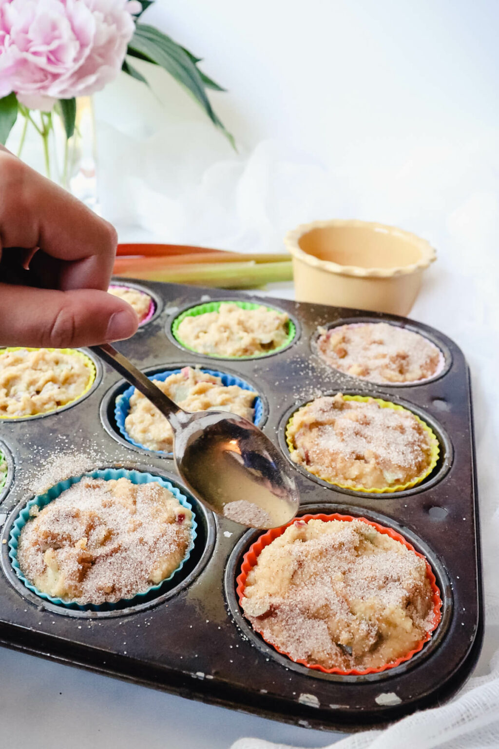 Keto Rhubarb Muffins Easy Keto Recipes Explorer Momma