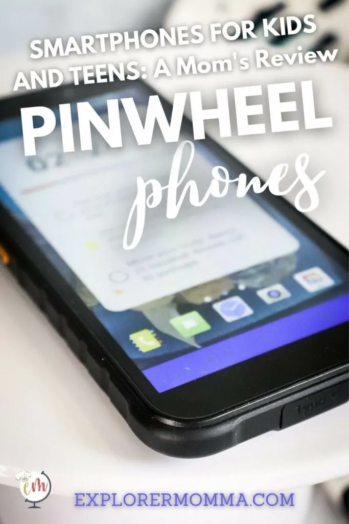 Pinwheel Phone front side view