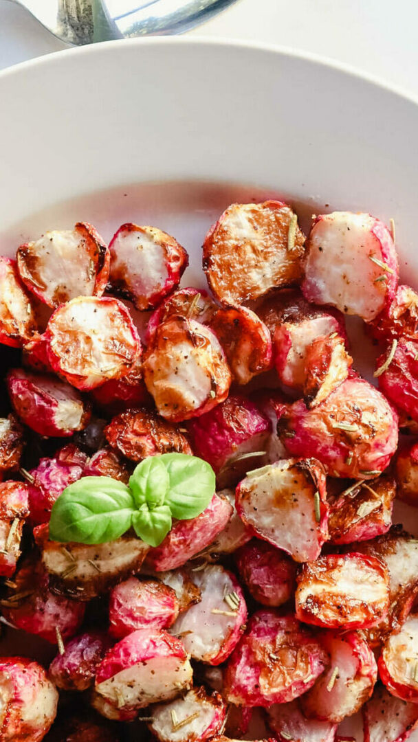 Easy Roasted Air Fryer Radishes Explorer Momma