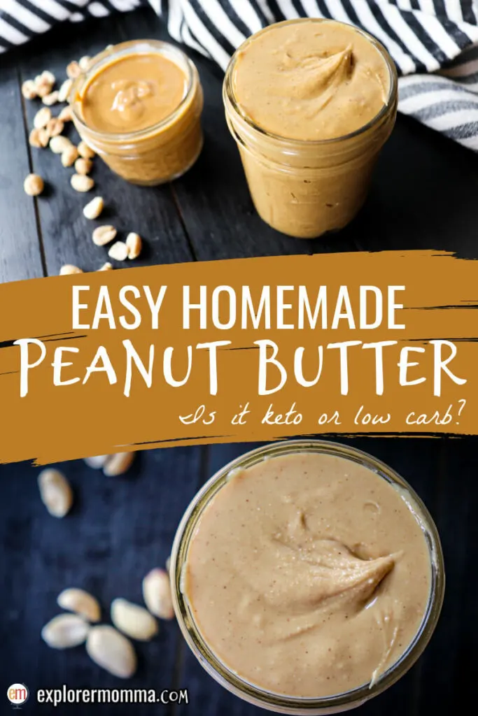 Easy homemade peanut butter for a keto diet views