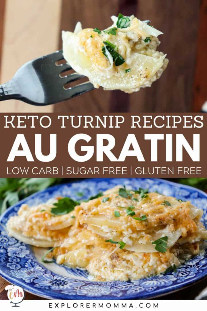 Keto Turnip Recipes Au Gratin Potatoes!? Explorer Momma