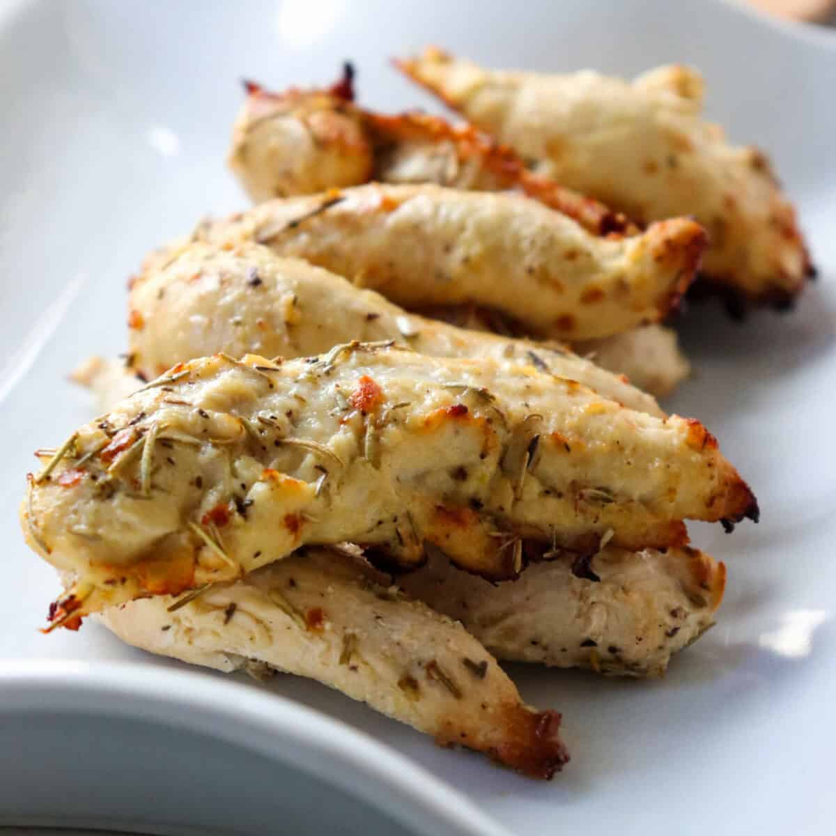 Keto Air Fryer Chicken Tenders {Greek} Explorer Momma