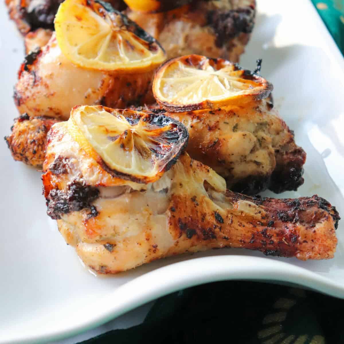 Keto Chicken Legs Air Fryer or Baked Chicken Drumsticks