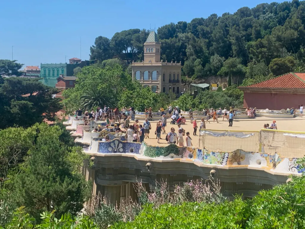 Serpentine Benches at Park Guell