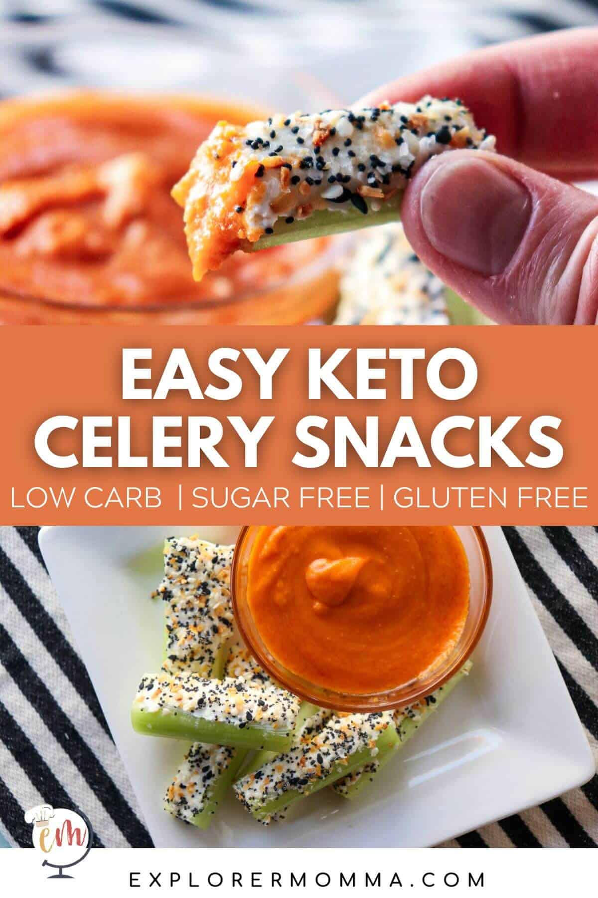 Easy Keto Celery Snacks Explorer Momma