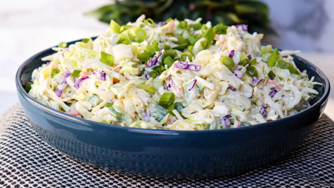 Easy Keto Coleslaw Recipe Explorer Momma