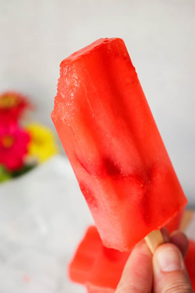 Sugar Free Popsicles Keto Strawberry Lemonade Explorer Momma