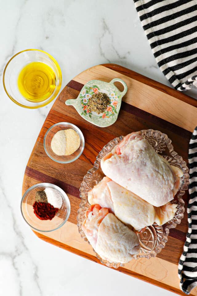 Oven Baked Chicken Thighs Recipe Keto & Low Carb