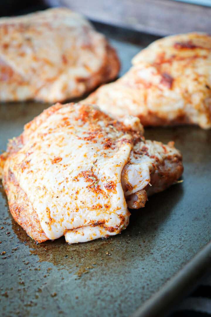 Oven Baked Chicken Thighs Recipe Keto & Low Carb