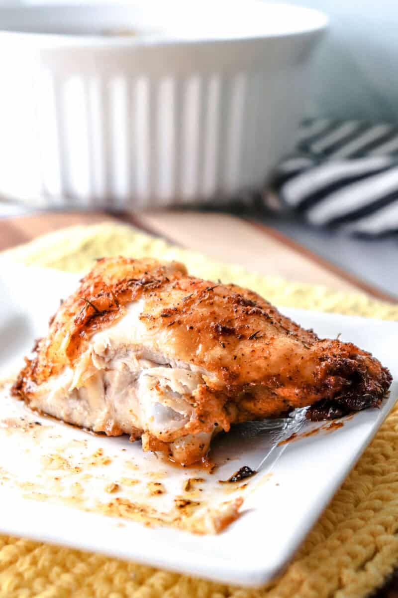 Oven Baked Chicken Thighs Recipe Keto & Low Carb