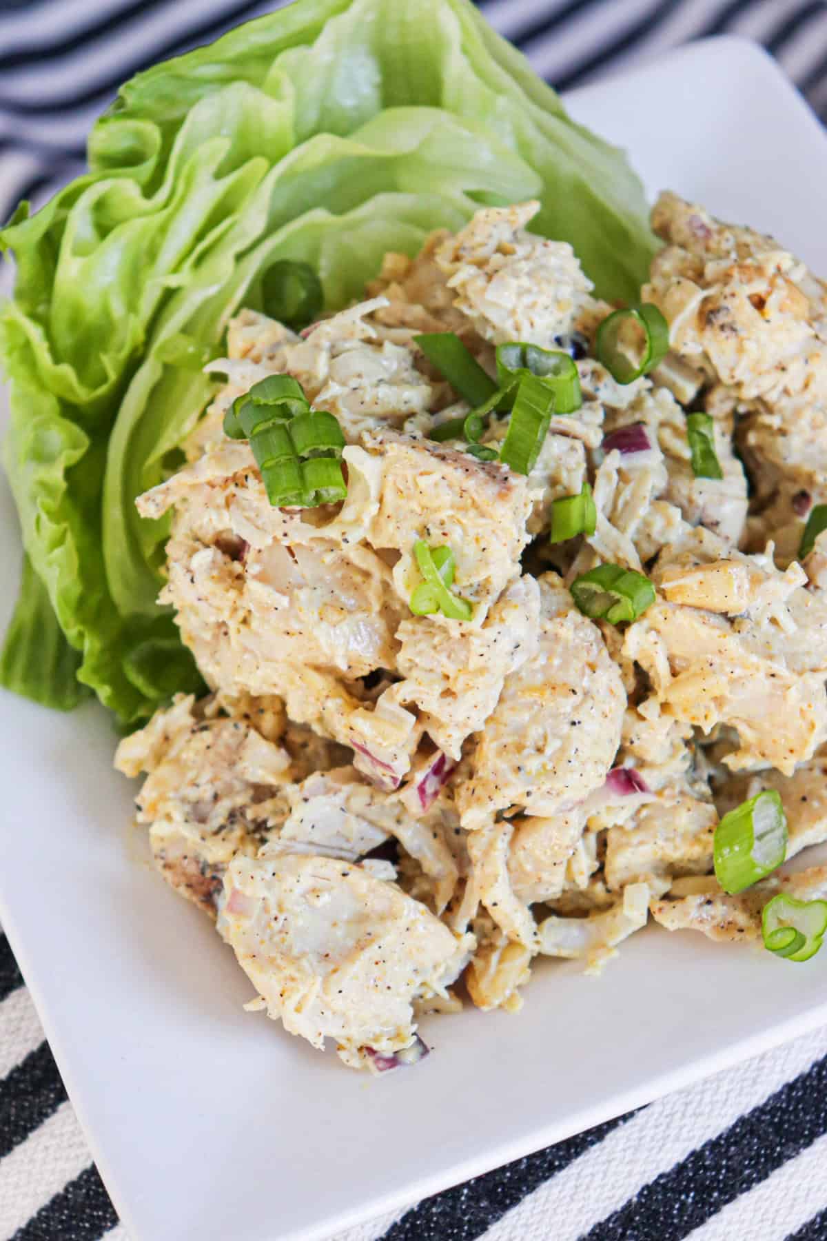 Curry Keto Chicken Salad Recipe (Low Carb) Explorer Momma