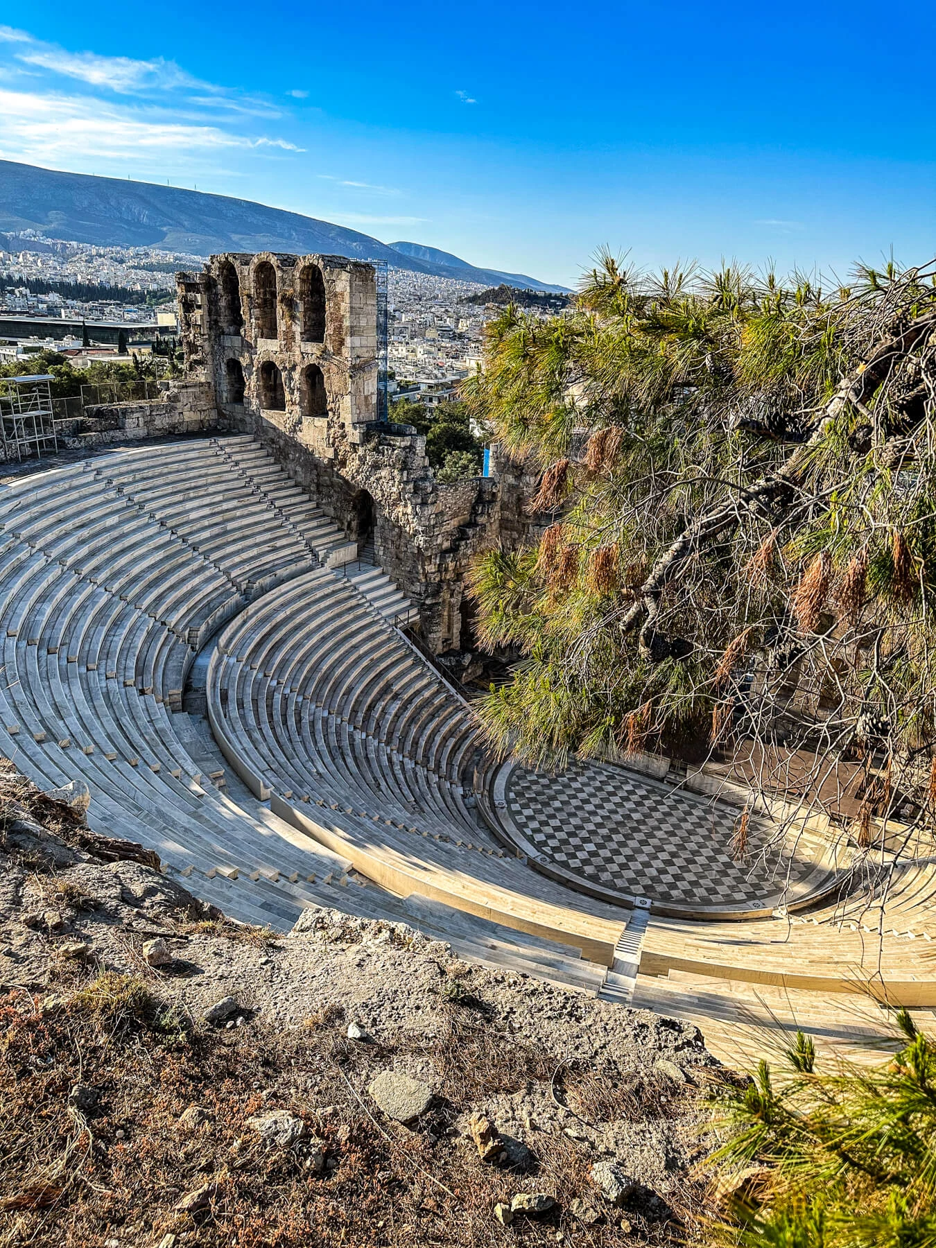 View of the Theater of Dionysus