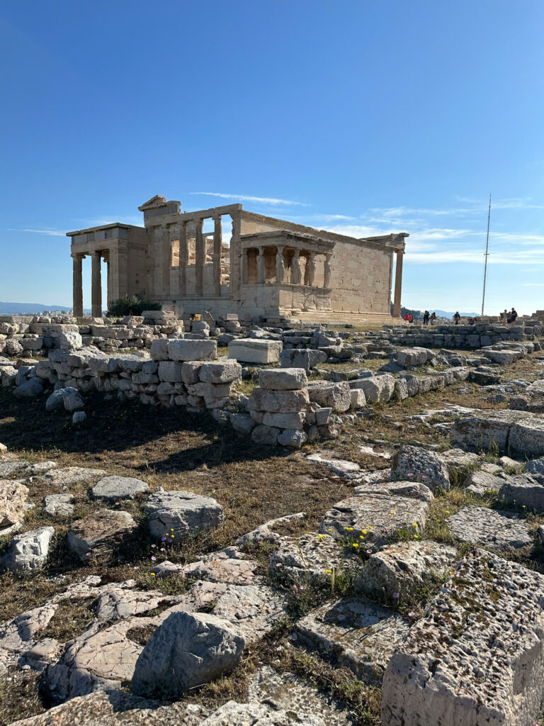 The Acropolis with views of the monuments