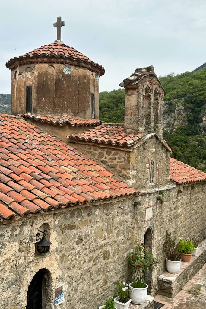 A Greek Orthodox Church on the Menalon Trail