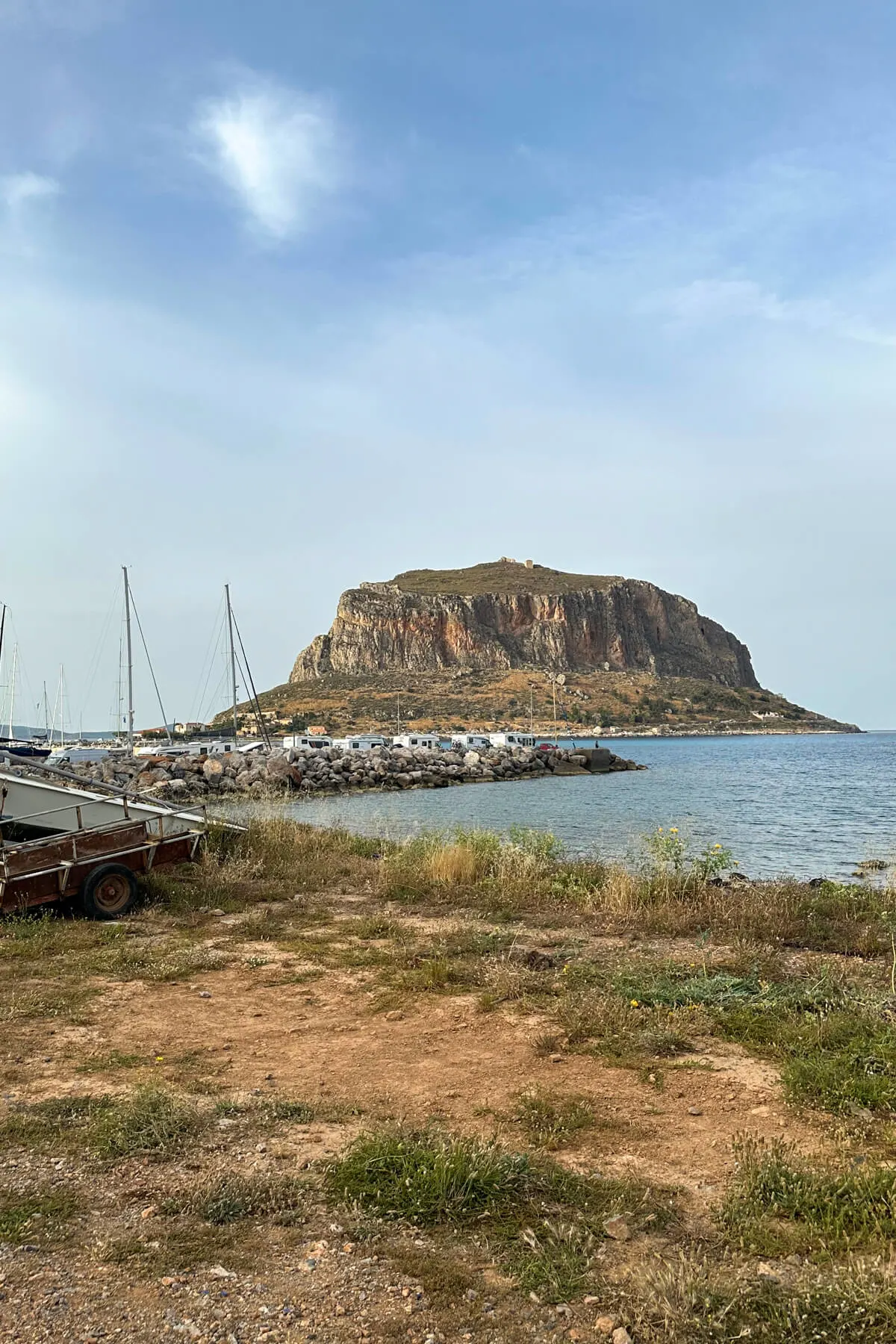 The island of Monemvasia