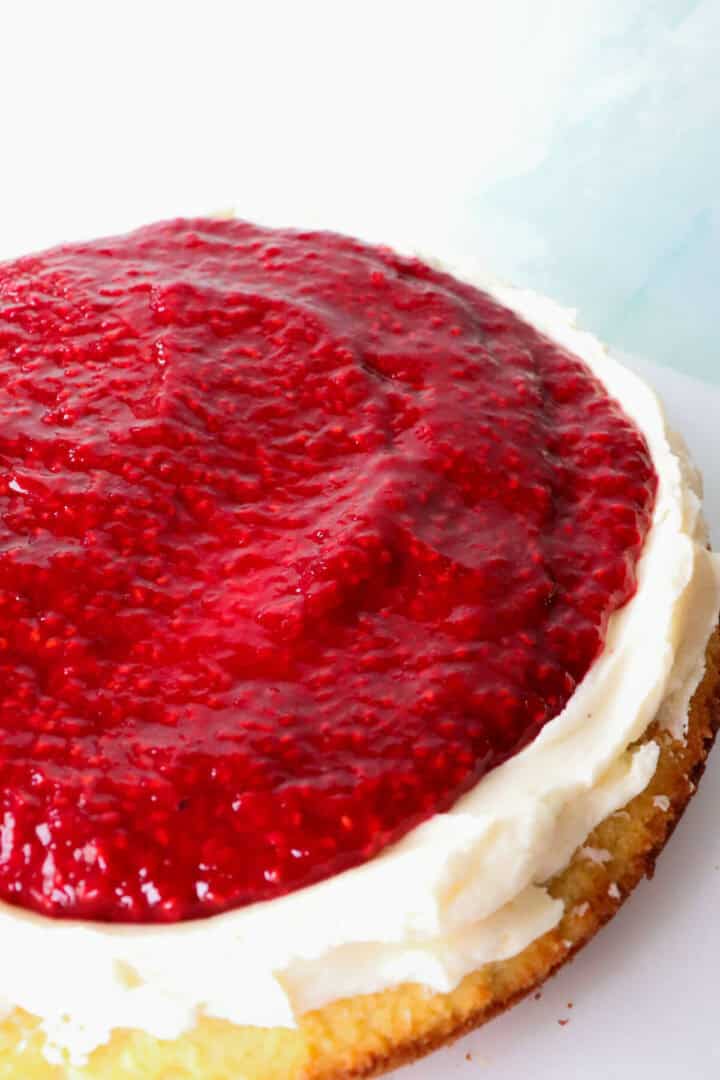 Almond Raspberry Keto Cake Box Mix Recipe