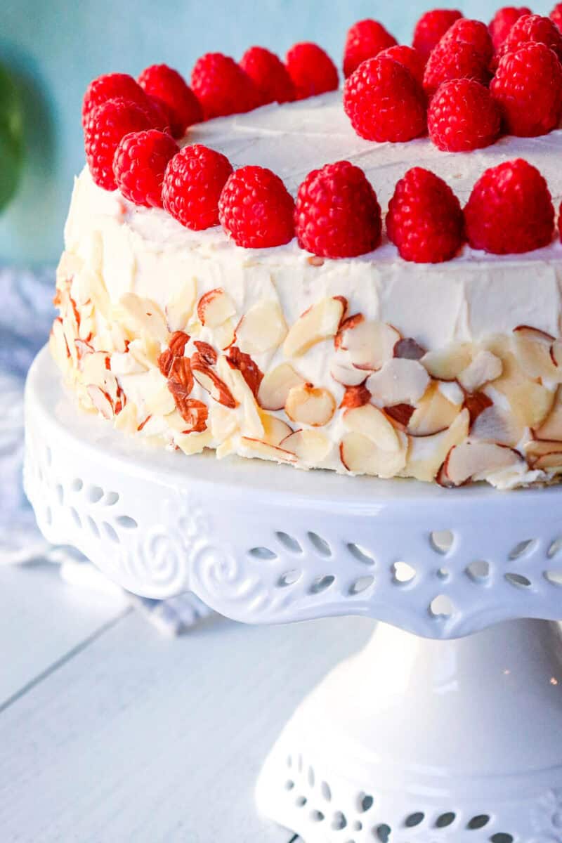 Almond Raspberry Keto Cake Box Mix Recipe