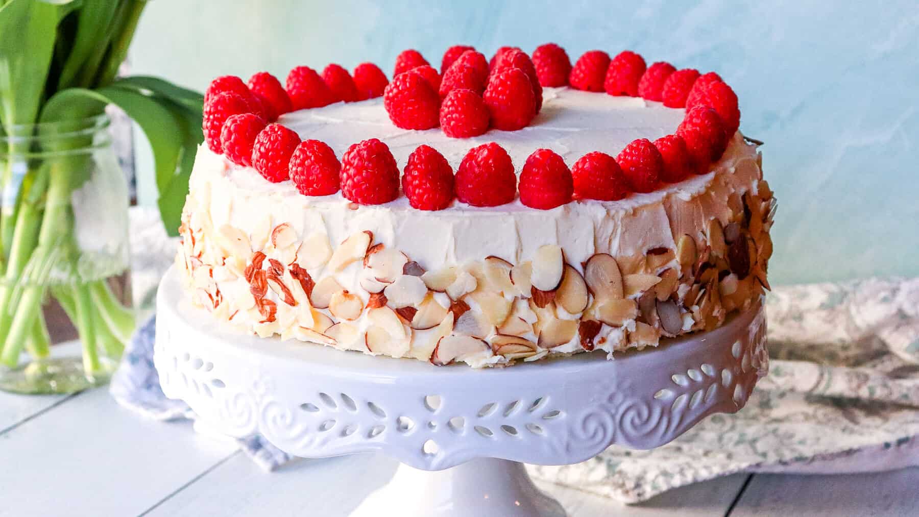 Almond Raspberry Keto Cake Box Mix Recipe