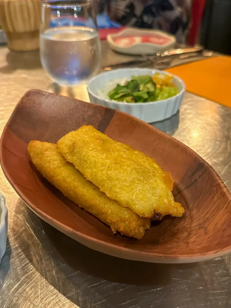 Puerto Rican plaintain fried dish