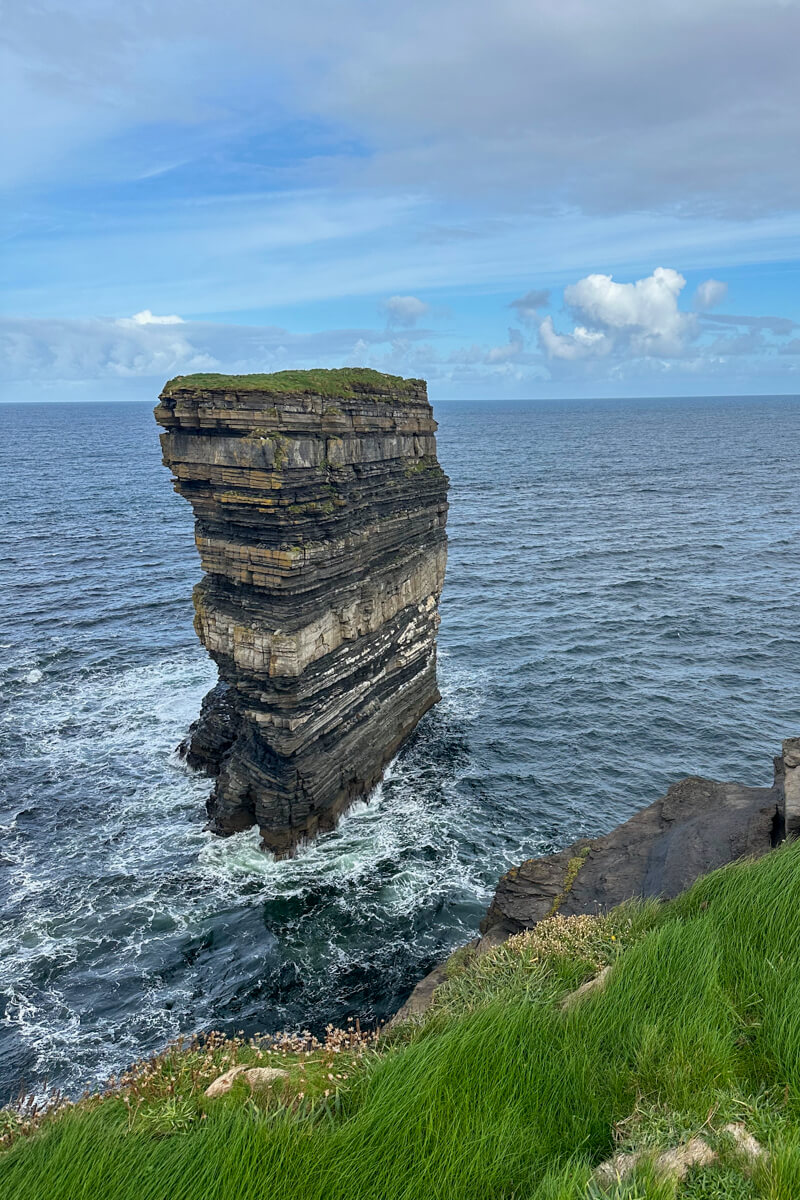 Dún Briste, the sea stack at Downpatrick Head, Ireland